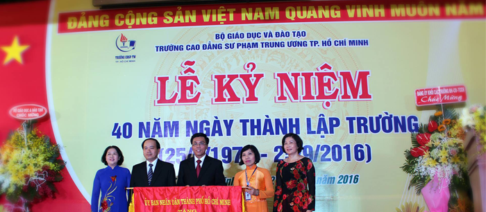 Lễ kỷ niệm 40 năm thành lập trường